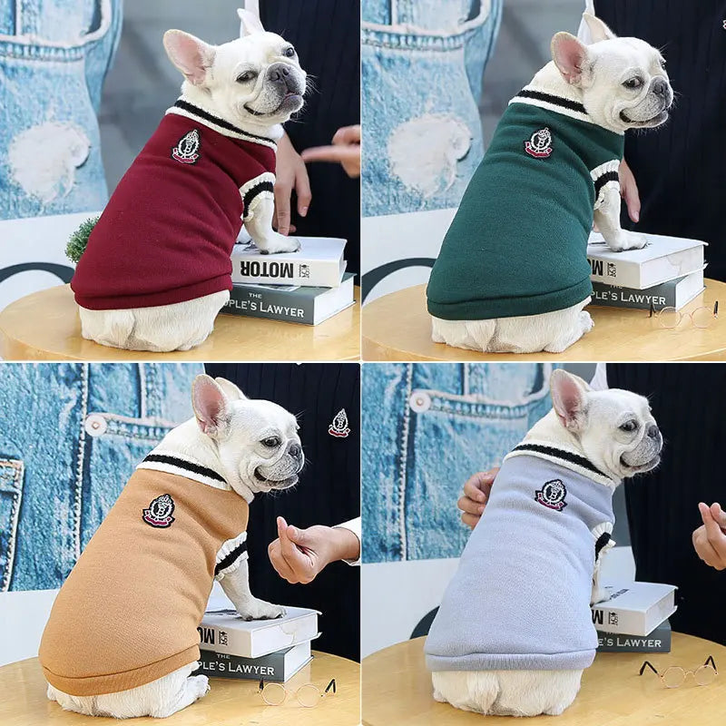 SWEATER COLEGIAL PARA PERRITO